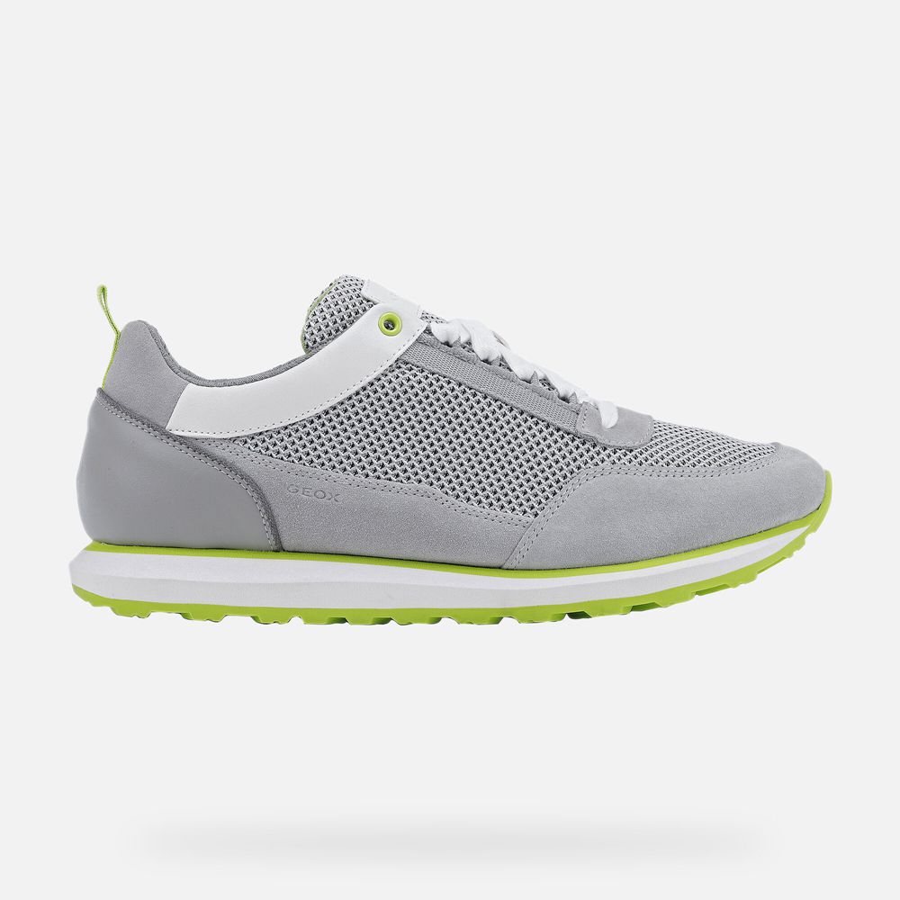 Tenis Geox Homem Cinzentas/Branco - Volto - PMKEO5398